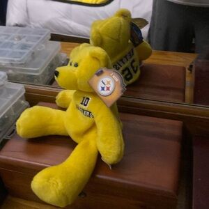 RARE with ERROR 1998 Pro Bear w #10 Stewart on front and #36 Bettis on back